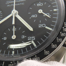 将图像加载到图库查看器中,OMEGA Speedmaster W39mm Stainless Steel Black Dial3510.5