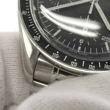 将图像加载到图库查看器中,OMEGA Speedmaster W39mm Stainless Steel Black Dial3510.5