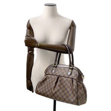 将图像加载到图库查看器中,LOUIS VUITTON ★Trevi RedN51997 Damier Ebene Canvas Size PM