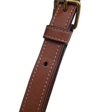 将图像加载到图库查看器中,CELINE ★Triomphe Folco Shoulder Brown191502 PVC Leather Size Medium