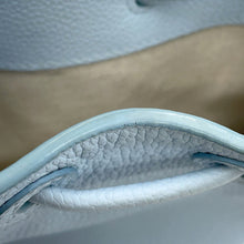 Load image into Gallery viewer, BURBERRY TB Bucket Drawstring Shoulder Bag Light Blue8070635 Leather Size Mini