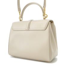 将图像加载到图库查看器中,CELINE 16 Sèze Shoulder Bag Beige188003 Calf Leather Size Small