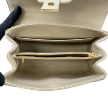 将图像加载到图库查看器中,CELINE ★16 Sèze Shoulder Bag Beige188003 Calf Leather Size Small