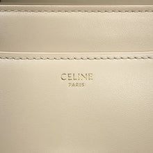 将图像加载到图库查看器中,CELINE ★16 Sèze Shoulder Bag Beige188003 Calf Leather Size Small