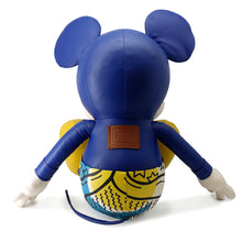 将图像加载到图库查看器中,COACH Disney Mickey Mouse x Keith Haring Extra Large Collectible Blue/MulticolorD2248-C7850 Leather