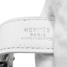 将图像加载到图库查看器中,HERMES ★Trim White Taurillon Clemence Size 31