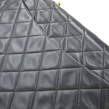 Load image into Gallery viewer, CHANEL ★Jumbo Matelasse ChainShoulder Bag BlackA01094 Lambskin Size 34