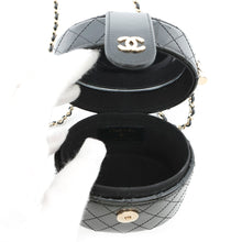 Load image into Gallery viewer, CHANEL Matelasse Mini Chain Vanity BlackAP1616 Patent Leather