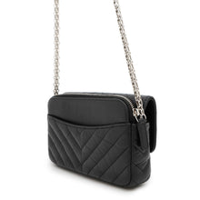 将图像加载到图库查看器中,CHANEL ★Chevron 2.55 ChainShoulderPouch BlackAP2215 Lambskin