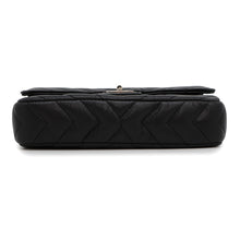 将图像加载到图库查看器中,CHANEL ★Chevron 2.55 ChainShoulderPouch BlackAP2215 Lambskin
