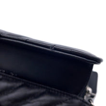 将图像加载到图库查看器中,CHANEL ★Chevron 2.55 ChainShoulderPouch BlackAP2215 Lambskin