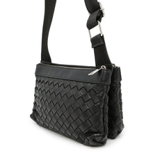 将图像加载到图库查看器中,Bottega Veneta ★INTRECCIATO Duo Shoulder Bag Black651938 Leather