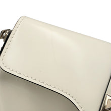 将图像加载到图库查看器中,Valentino Garavani RockStudded Shoulder Bag White Leather
