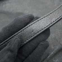 将图像加载到图库查看器中,GUCCI ★Horsebit1955 Drawstring Shoulder Bag Black602089 Leather