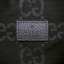 Load image into Gallery viewer, GUCCI GG Recycled Polyester Belt Bag Gray/Black767934 Eco-friendly NylonGG Polyester
