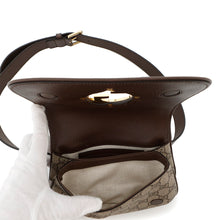 将图像加载到图库查看器中,GUCCI ★GG Supreme Blondie Belt Bag Beige/Brown703807 PVC Leather
