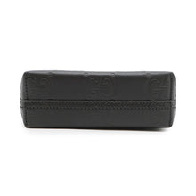 Load image into Gallery viewer, GUCCI GG Super Mini Bag Black790133 Leather