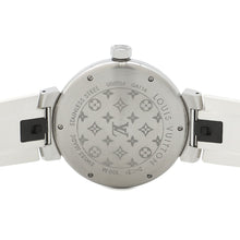 将图像加载到图库查看器中,LOUIS VUITTON ★Tambour W41.5mm Stainless Steel Rubber White DialQA114Z