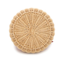 Load image into Gallery viewer, PRADA ★Drawstring bucket bag Red1BH115 Canvas Raffia