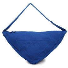 将图像加载到图库查看器中,PRADA ★Triangle messenger bag Blue2VY007 Canvas