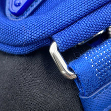将图像加载到图库查看器中,PRADA ★Triangle messenger bag Blue2VY007 Canvas