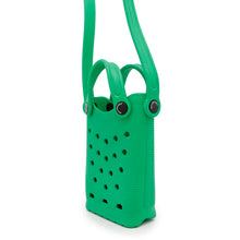 将图像加载到图库查看器中,BALENCIAGA Crocs Phone Holder Green702264 Rubber