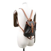 将图像加载到图库查看器中,CELINE ★Triomphe Falco Mini Backpack Tan197662 PVC Calf Leather