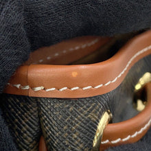 将图像加载到图库查看器中,CELINE ★Triomphe Falco Mini Backpack Tan197662 PVC Calf Leather