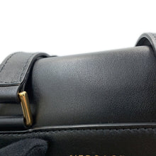Load image into Gallery viewer, Gianni Versace ★Medusa Studded Shoulder Bag Black Leather