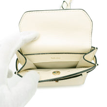 Load image into Gallery viewer, Valextra ★Valextra Slim B Traccolina Shoulder Bag WhiteWBBR0061028LOCNTWW Soft Calf Leather