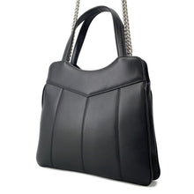 将图像加载到图库查看器中,GUCCI Petit GG Small Tote 2-Way Bag Black745918 Leather