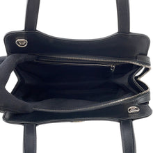 将图像加载到图库查看器中,GUCCI Petit GG Small Tote 2-Way Bag Black745918 Leather