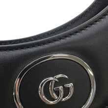Load image into Gallery viewer, GUCCI Petit GG Small Tote 2-Way Bag Black745918 Leather