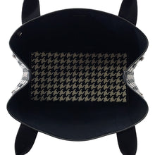 Load image into Gallery viewer, BALENCIAGA Navy Kabas White/Black339933 Canvas Leather Size S