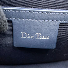 将图像加载到图库查看器中,Dior Oblique Dior Tears Saddle Messenger Bag Blue/Navy2ADCA435DDO Canvas Leather Size Mini