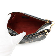 将图像加载到图库查看器中,LOUIS VUITTON Multi Pochette Accessoires Noir/BeigeM45777 Bicolor Monogram Empreinte Leather