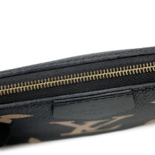 将图像加载到图库查看器中,LOUIS VUITTON Multi Pochette Accessoires Noir/BeigeM45777 Bicolor Monogram Empreinte Leather
