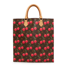 Load image into Gallery viewer, LOUIS VUITTON ★Sac Plat Red/GreenM95010 Monogram Cherry