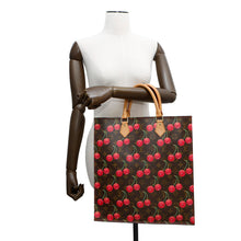 Load image into Gallery viewer, LOUIS VUITTON Sac Plat Red/GreenM95010 Monogram Cherry