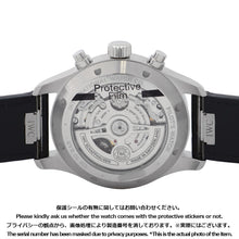 Load image into Gallery viewer, IWC Pilot watch W43mm Stainless Steel Leather Black DialIW378001