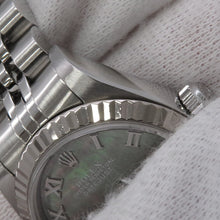 Load image into Gallery viewer, ROLEX Datejust W26mm Stainless Steel K18WG Black Shell Dial79174NR