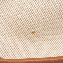 将图像加载到图库查看器中,HERMES Vespa Gold Toile H Leather