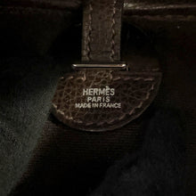 Load image into Gallery viewer, HERMES Colorado Havane Leather Toilet Officer, Liège Size PM
