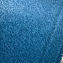 将图像加载到图库查看器中,HERMES ★Zipcon Pewter Blue de Galice Evercolor
