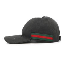 Load image into Gallery viewer, GUCCI GG Canvas Cap Size L Black200035 Canvas