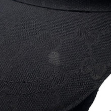 将图像加载到图库查看器中,GUCCI GG Canvas Cap Size L Black200035 Canvas