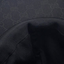 Load image into Gallery viewer, GUCCI GG Canvas Cap Size L Black200035 Canvas
