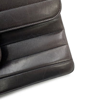 Load image into Gallery viewer, CHANEL ★Mademoiselle Chain Shoulder Bag Black Lambskin Size 30