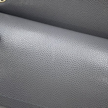 Load image into Gallery viewer, CHANEL Matelasse Double Flap Chain Shoulder Bag GrayA01112 Caviar Leather Size 25