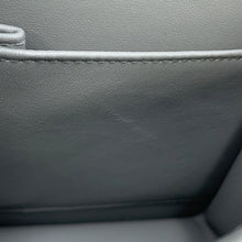 Load image into Gallery viewer, CHANEL Matelasse Double Flap Chain Shoulder Bag GrayA01112 Caviar Leather Size 25